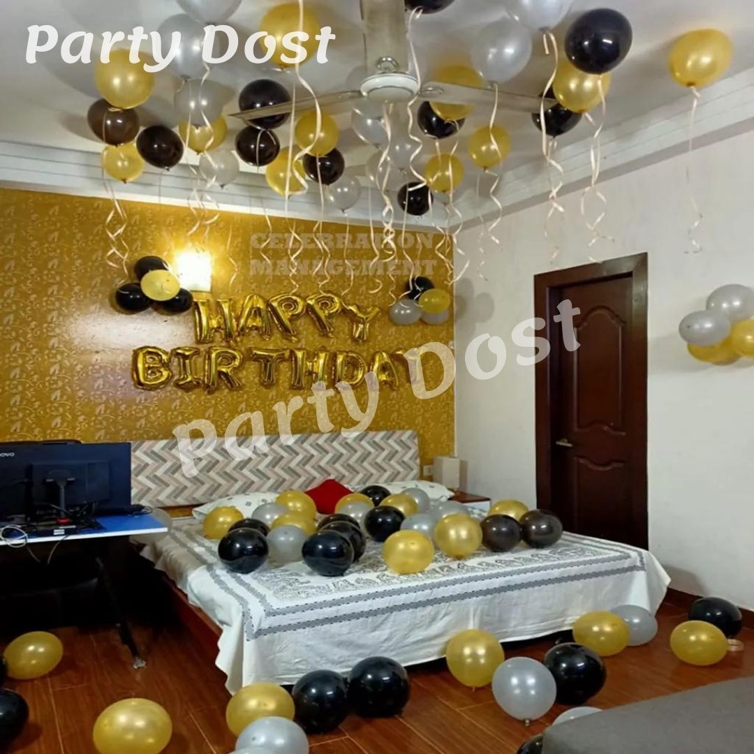 Balloon Decoration at Home in Delhi NCR, Noida, Mumbai - Party Dost