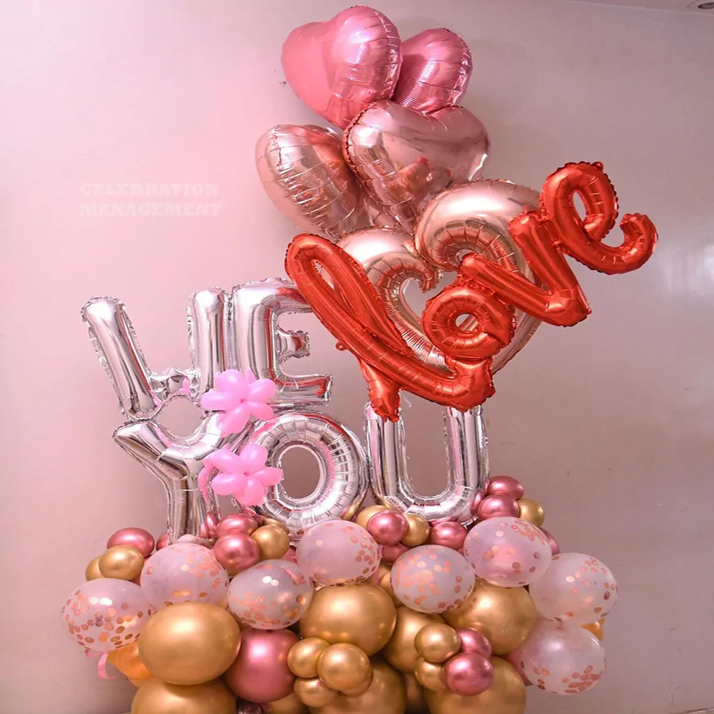 Love Ring Balloon Bouquet