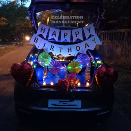 Car Dicky Decoration for Birthday