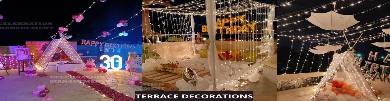 Party Dost - Terrace Decoration Services
