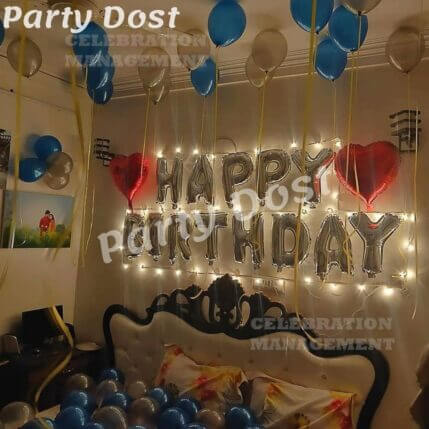 Easy Simple Birthday Decoration at Home in Delhi NCR