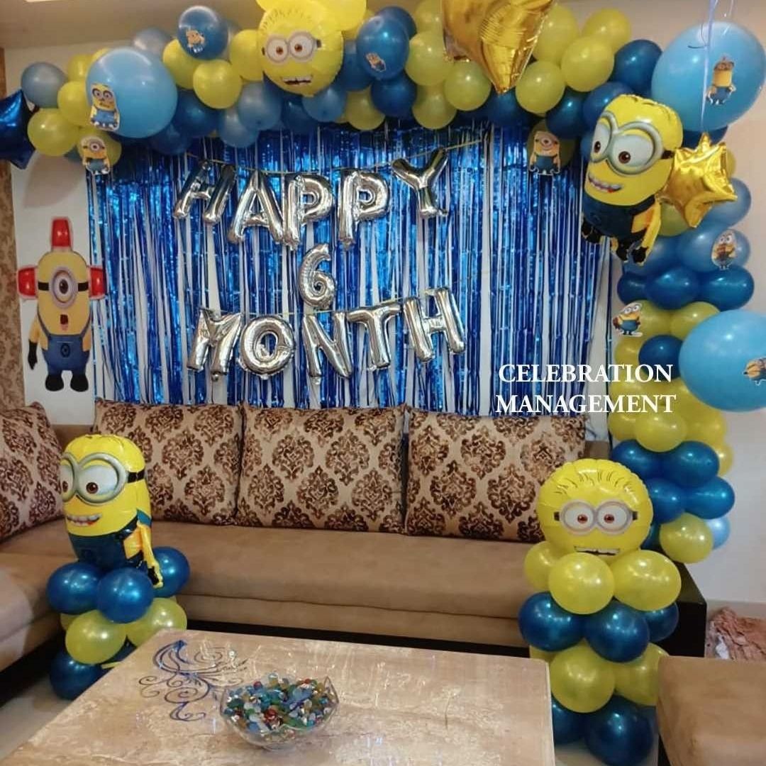 Minion Theme Birthday Decor - Party Dost