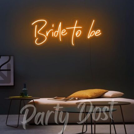 Bride to Be Neon Light