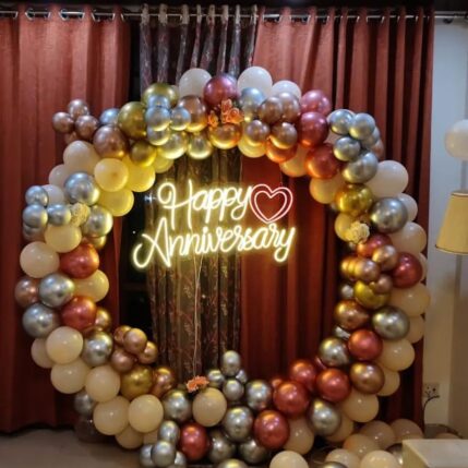 Anniversary Special Balloon Decoration