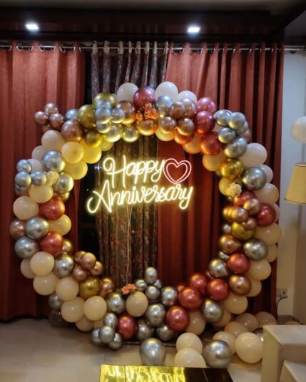 Anniversary Special Balloon Decoration
