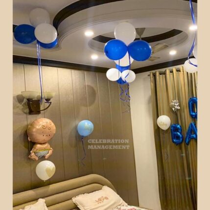 Balloon Cradle Decoration for Baby