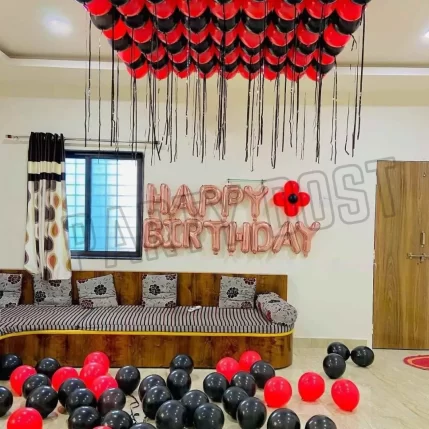 Happy Birthday Backdrop Decoration at home, Delhi-NCR –