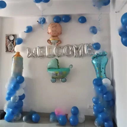 Welcome Baby Hall Decoration