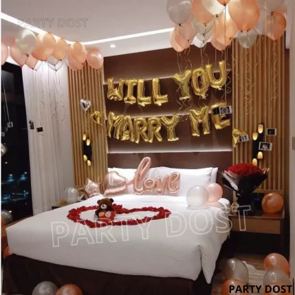Marry Me Decor in Hotel