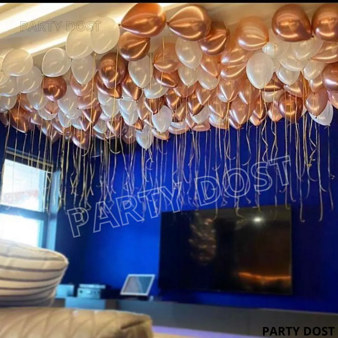 Luxury Simple Balloon Decoration - Party Dost