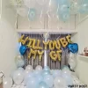 Simple Balloon Proposal Decor