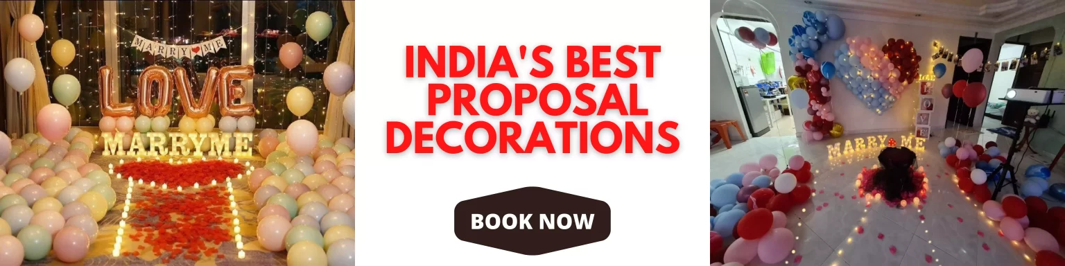 Proposal Decorations in India