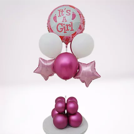 It’s a Girl Balloon Bouquet