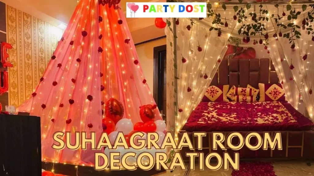Suhaagraat room decoration