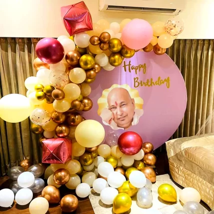 Simple Guru ji Birthday Decoration