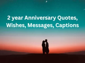 Read more about the article 2 year Anniversary Quotes, Wishes, Messages, Captions